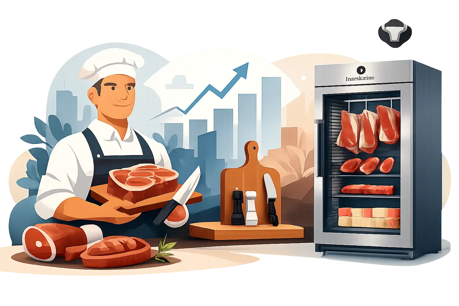 Caso de sucesso de talho premium