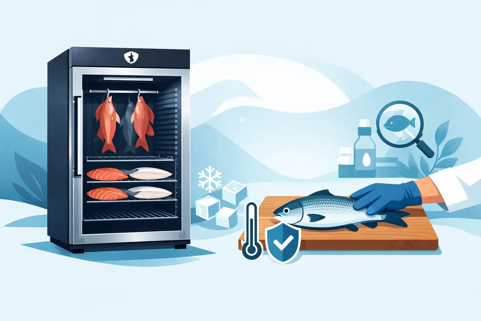 Como maturar peixe com segurança
