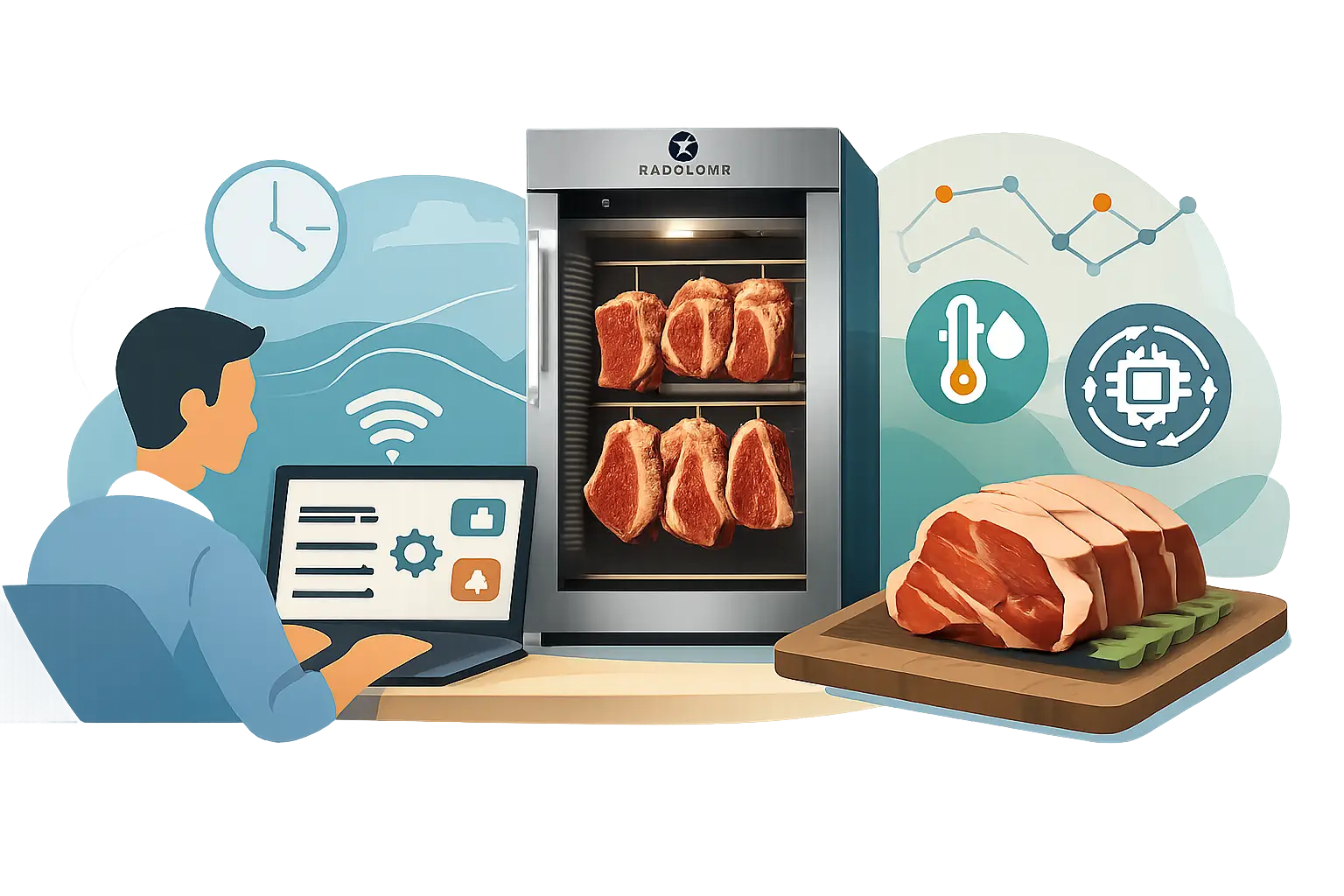 Como programar SmartAging para carne